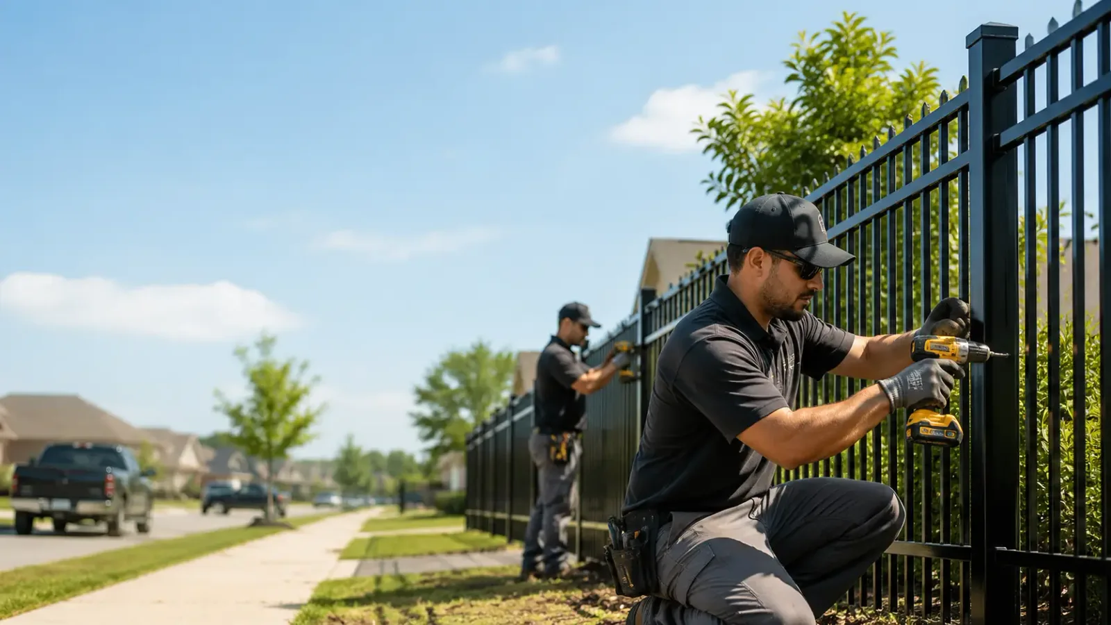Metal Fence Installation in Oak Hill, WV